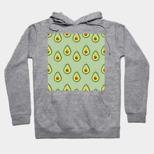 Cute green avocados Hoodie